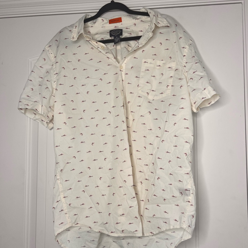 Fish Button Down